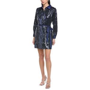 Hutch Womens Claudette Dress, Navy